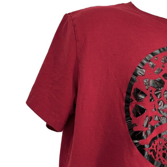 Jordan Big Boy Red Short Sleeve Logo Front T-shirt Size XL - Picture 6 of 9